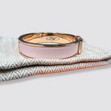 Hermès Clic H bracelet - Rose Candeur