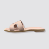 Hermès Oran Sandals - Rose Porcelaine size EU 38