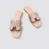 Hermès Oran Sandals - Rose Porcelaine size EU 38